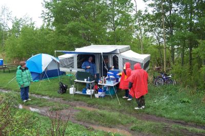 Camping at Red Rock Lake 